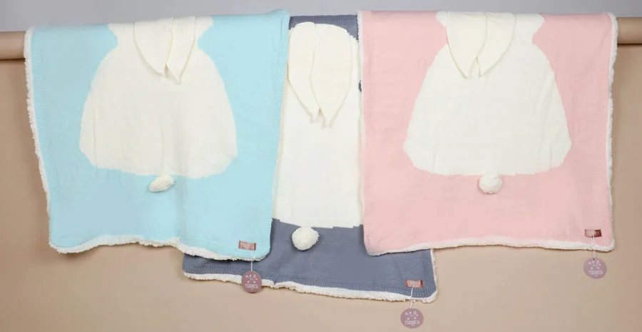 Cobija Conejo Orejitas Afelpada