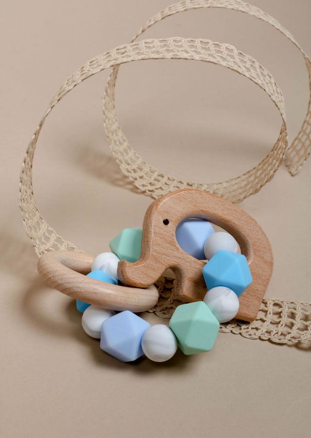 KIT POMPONES, Azul y Gris - Imagen 8