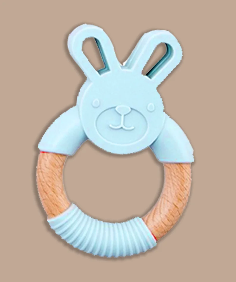 Mordedera conejo madera