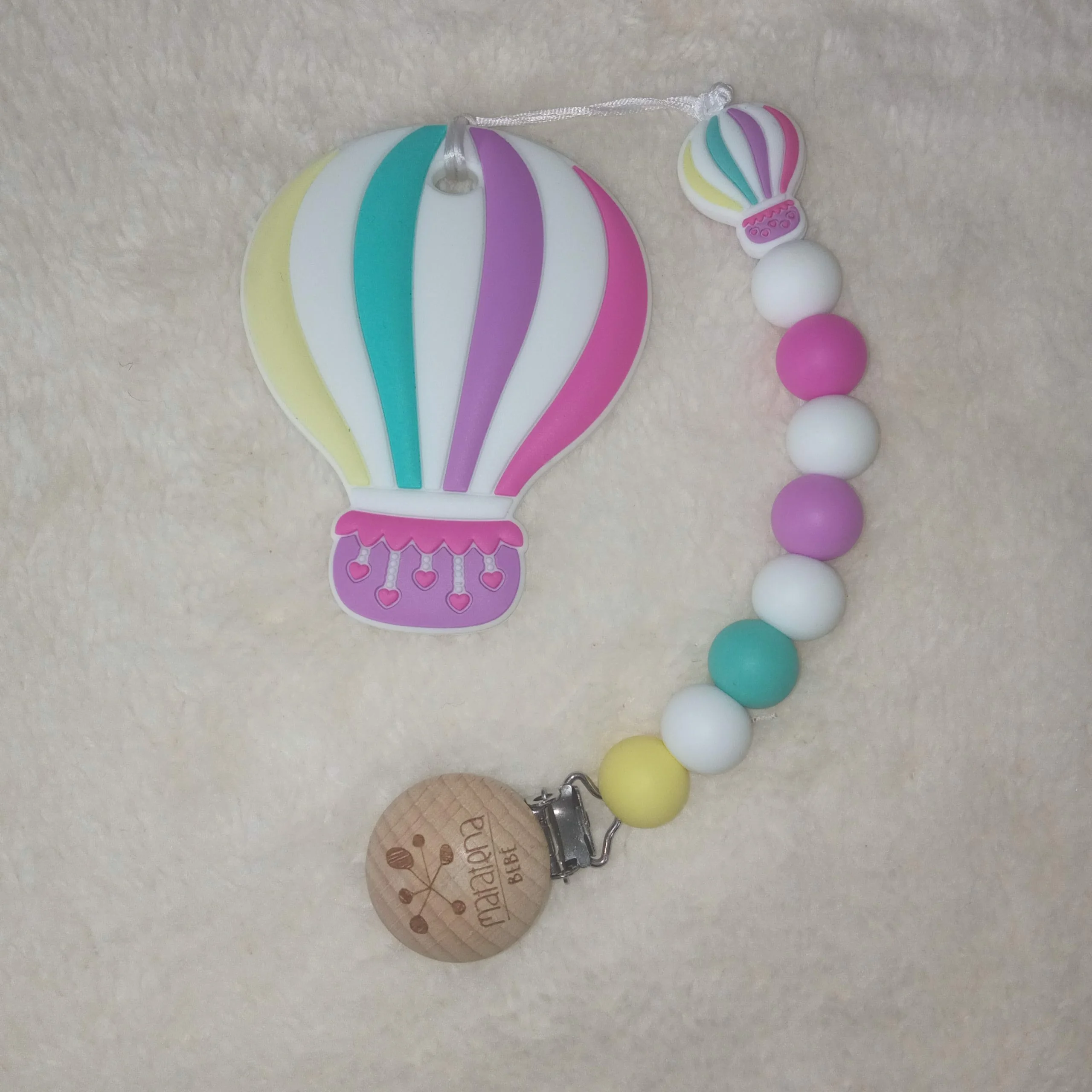 Mordedera Globo Rosa