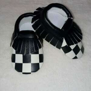 Zapatos Mosaico Borde Negro