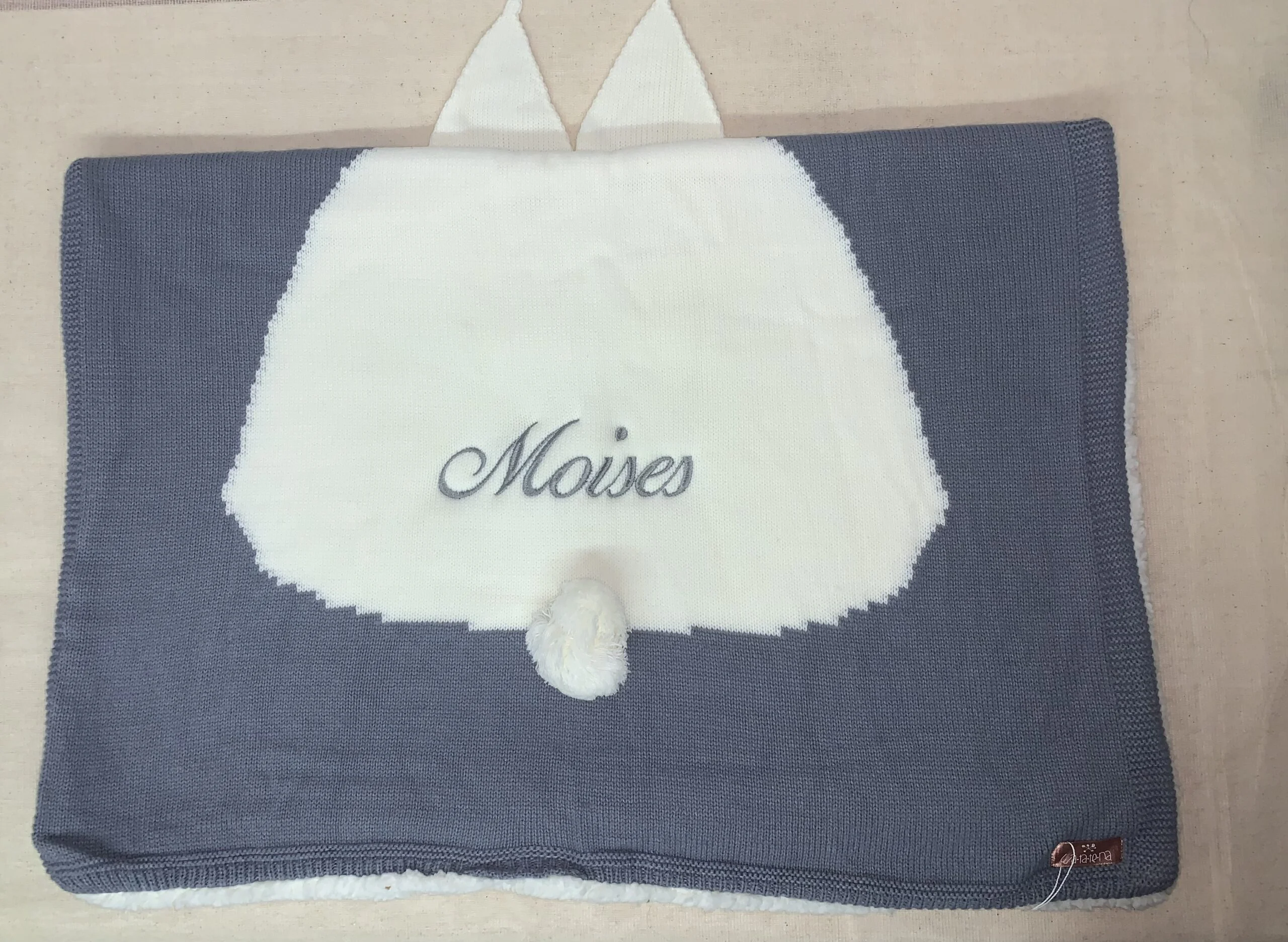 Cobija Conejo Orejitas Afelpada - Imagen 3