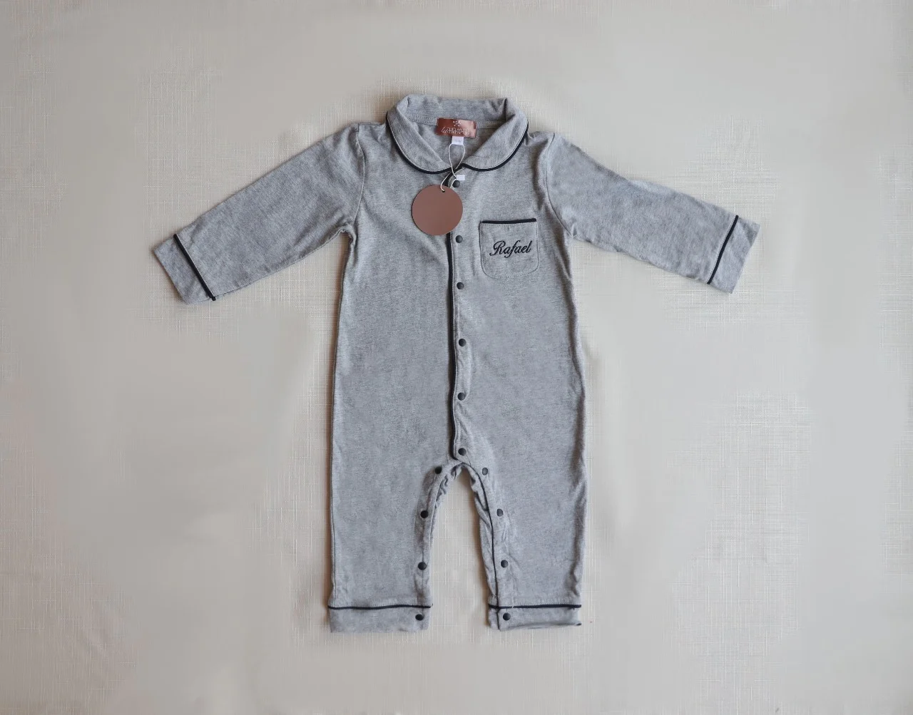 Pijama Gael, Gris - Imagen 3