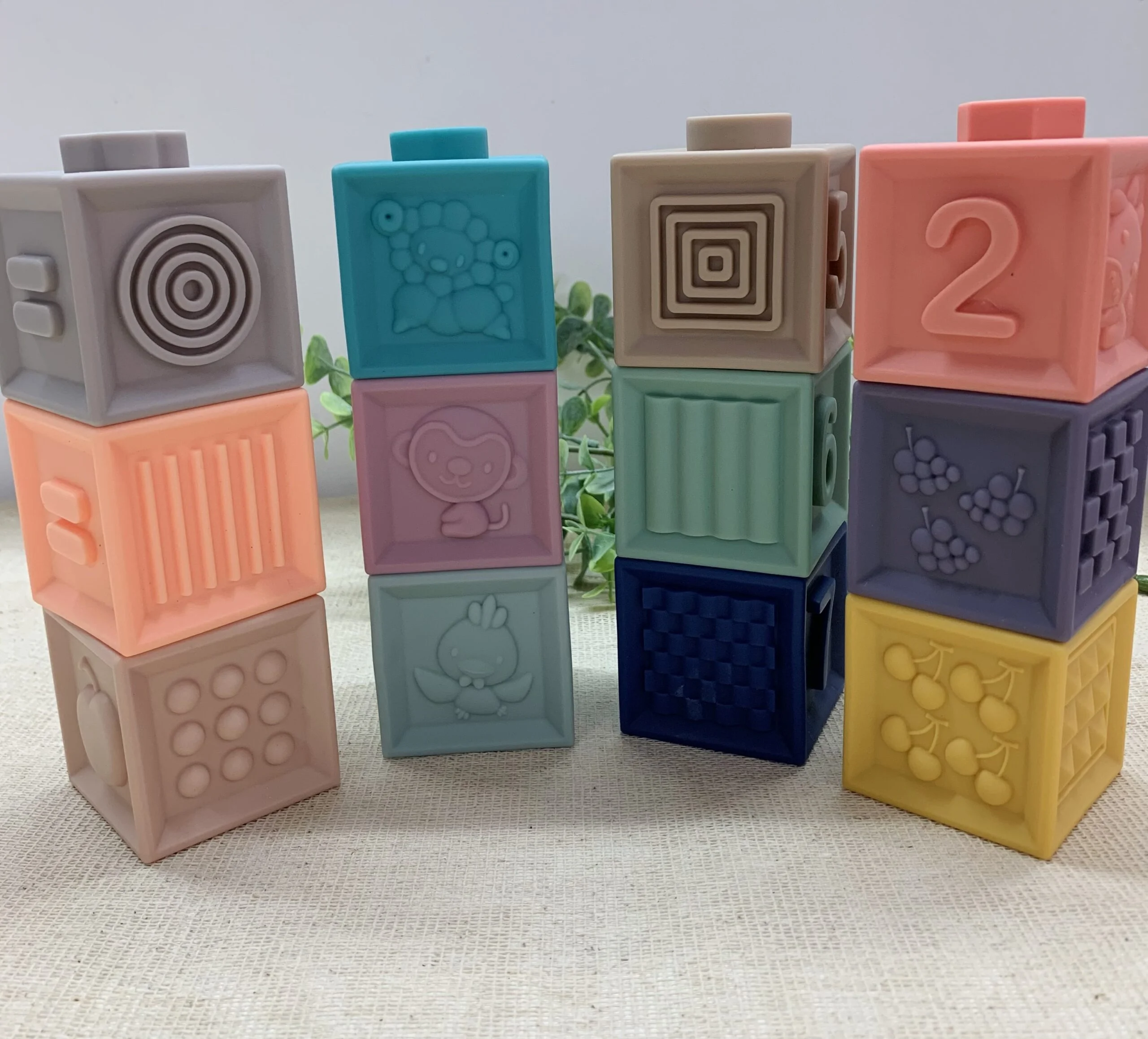 Cubos Sensoriales de Silicona - Imagen 2