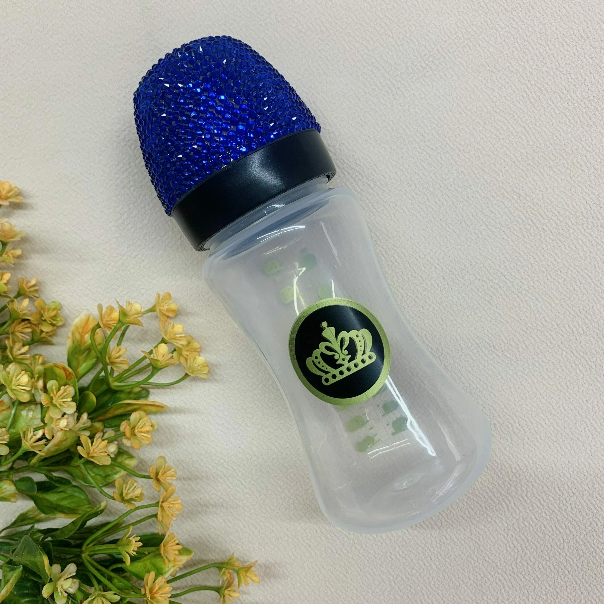 Biberón Swarovski Azul