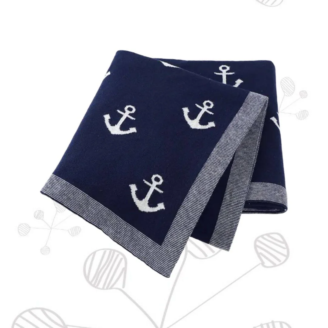 Cobija Ancla, Azul Marino