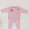 Set New Born Tejido Rosa
