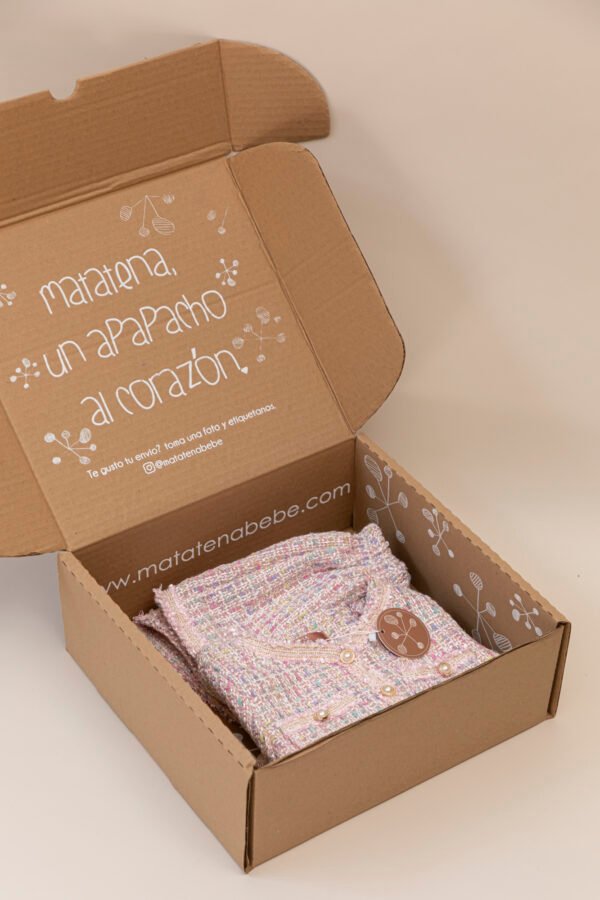 Set tweed rosa - Imagen 5