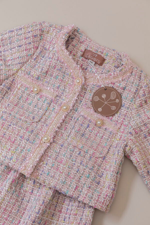 Set tweed rosa - Imagen 3