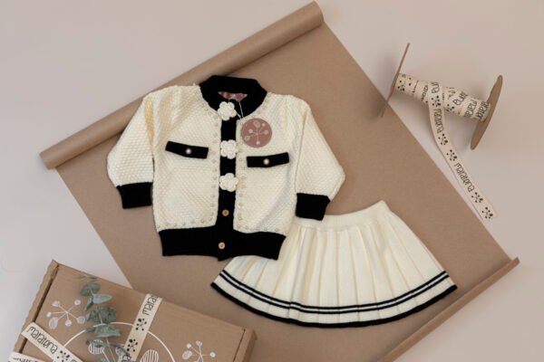 Set falda flores