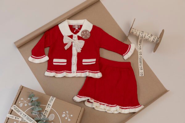 Set moño rojo