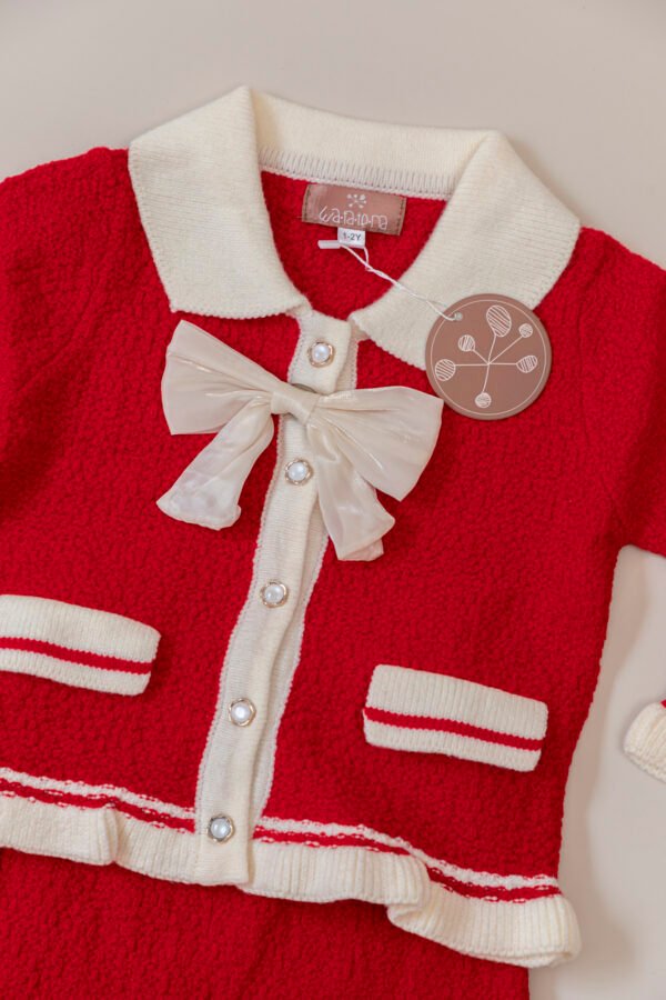 Set moño rojo - Imagen 4