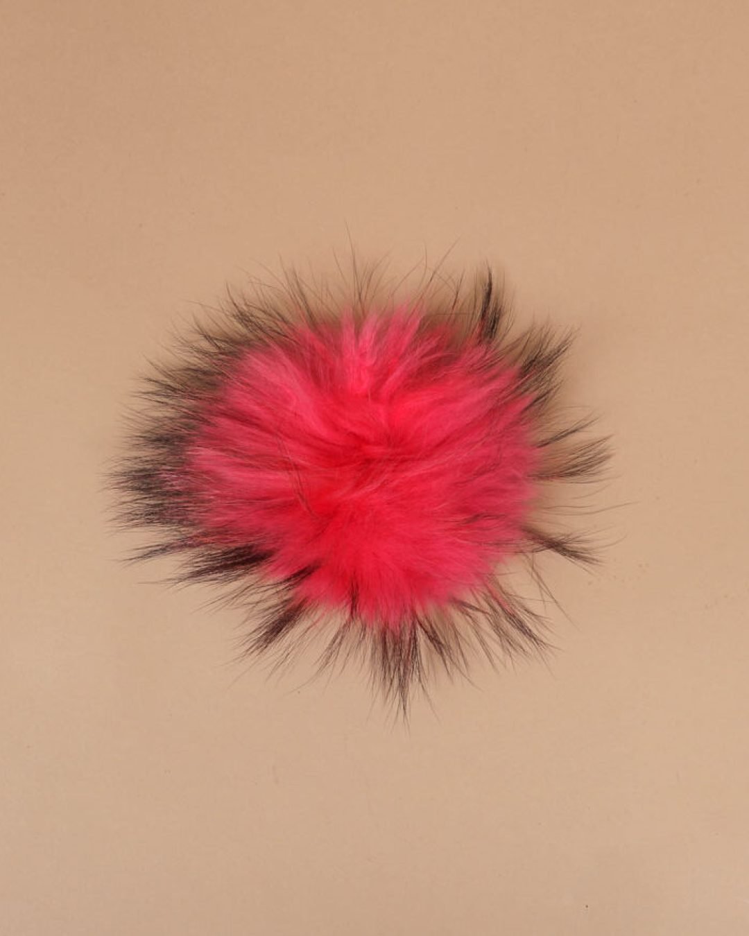 Pompón Natural PN8 (fucsia, rosa y negro)